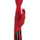 Erotik - Massagegerät Rabbitvibrator mit Wärmefunktion, in Farbe ROT-SCHWARZ – Farbe ROT-SCHWARZ – Ansicht 7