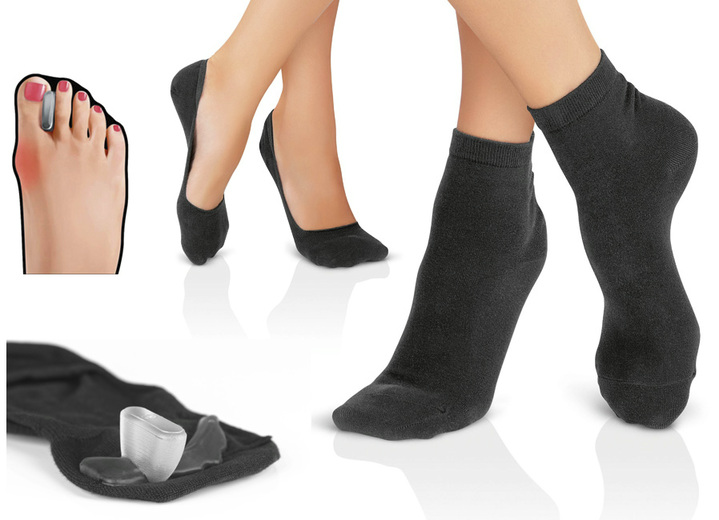 Gobunion Socken Mit Integriertem Zehenspreizer Herrenwasche Bader