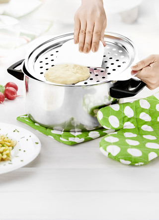 Haushaltshelfer - Spätzle-Profi, in Farbe EDELSTAHL