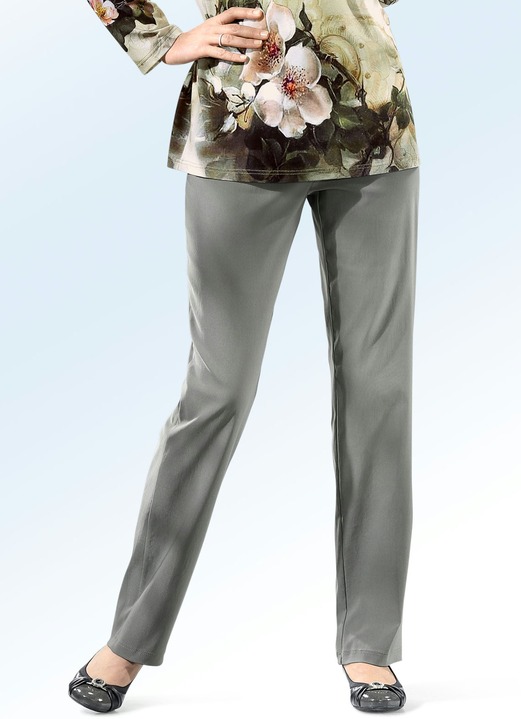 Hosen - Hose in 18 Farben Ansicht 13 Hosen - Hose in 18 Farben, in Größe 036 bis 058, in Farbe WEISS Ansicht 13