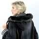 Winterjacken - Jacke mit Umschlagärmel, in Größe 038 bis 056, in Farbe SCHWARZ – Farbe SCHWARZ – Ansicht 2