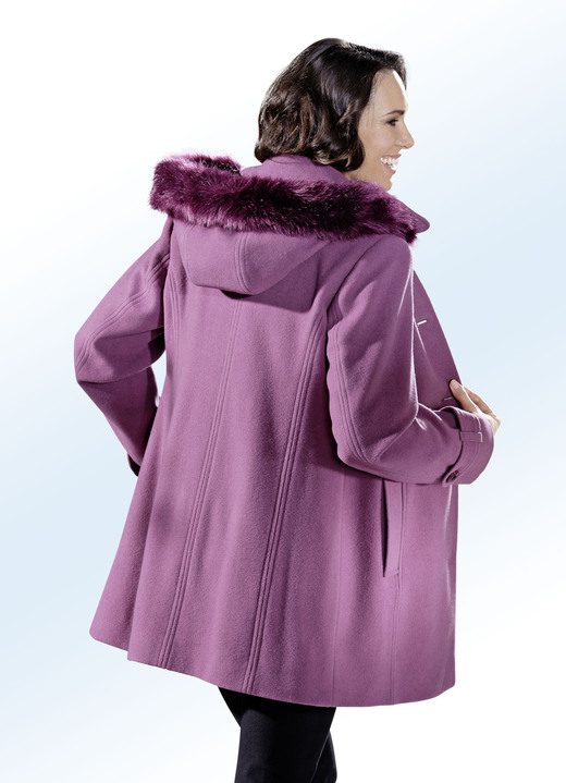 - Jacke mit abnehmbarer Kapuze, in Größe 019 bis 054, in Farbe ROSENHOLZ Ansicht 2