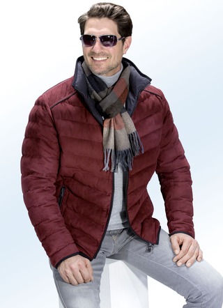 "Gate One"-Steppkurzjacke mit Stehkragen