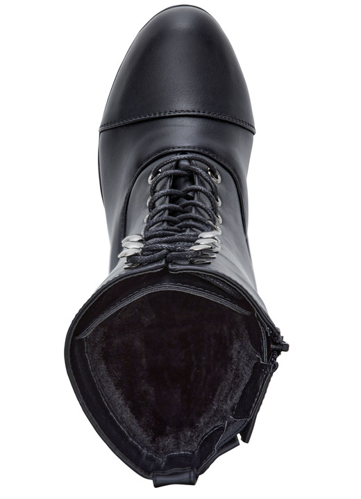 Stiefel & Stiefeletten - Andrea Conti, modische Damen-Stiefeletten, Winterschuhe, mit Reißverschluss, in Größe 036 bis 042, in Farbe MARINE Ansicht 5