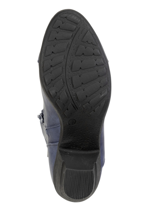 Stiefel & Stiefeletten - Andrea Conti, modische Damen-Stiefeletten, Winterschuhe, mit Reißverschluss, in Größe 036 bis 042, in Farbe MARINE Ansicht 3