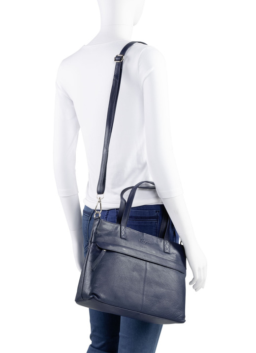 Taschen - Laurina, Tasche, Damen, ein abnehmbarer, verstellbarer Umhängeriemen, in Farbe MARINE Ansicht 3