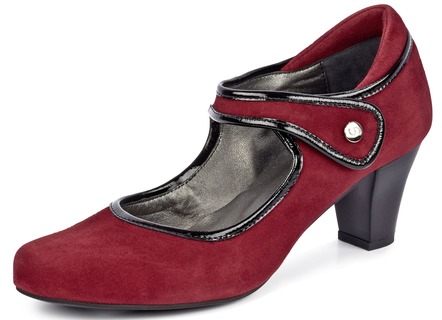 Pumps mit Lackeinfassung