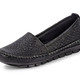 Slipper & Schnürschuhe - Gemini Mokassin-Slipper mit toller Prägung, in Größe 036 bis 042, in Farbe JEANSBLEU – Farbe SCHWARZ – Ansicht 1