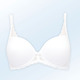 Bügel-BH - Triumph-Amourette-Bügel-BH mit vorgeformten Cups, in Größe 075 bis 090, in Cup B, in Farbe WEISS – Farbe WEISS – Ansicht 4