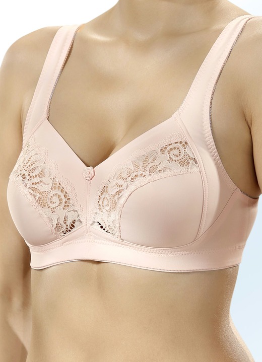 Soft-BH - Swegmark of Sweden BH mit Spitzeneinsätzen Ansicht 6 Soft-BH - Swegmark of Sweden BH mit Spitzeneinsätzen, in Größe 075 bis 110, in Cup B, in Farbe PFLAUME Ansicht 6