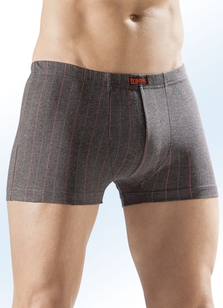 Viererpack Pants, meliert und uni