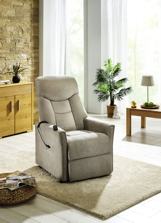 - TV-Sessel mit Motor und Aufstehhilfe, in Farbe GRAU Ansicht 1