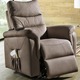TV-Sessel / Relax-Sessel - Relax-Sessel mit Aufstehhilfe, in Farbe BEIGE, in Ausführung Ohne Massagefunktion – Farbe BRAUN – Ansicht 1