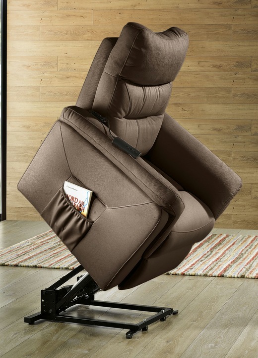 TV-Sessel / Relax-Sessel - Relax-Sessel mit Aufstehhilfe, in Farbe BEIGE, in Ausführung Ohne Massagefunktion Ansicht 5