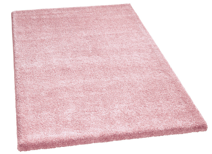Modern - Pflegeleichte Brücken und Teppiche, in Größe 111 (Brücke, 60x110 cm) bis 288 (Teppich, 240x340 cm), in Farbe ROSÉ Ansicht 1