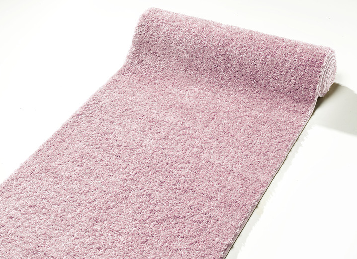 Läufer & Stufenmatten - Pflegeleichter Läufer nach Wunschmaß, in Größe 102 (Läufer, 60 cm breit) bis 106 (Läufer, 100 cm breit), in Farbe ROSÉ Ansicht 1