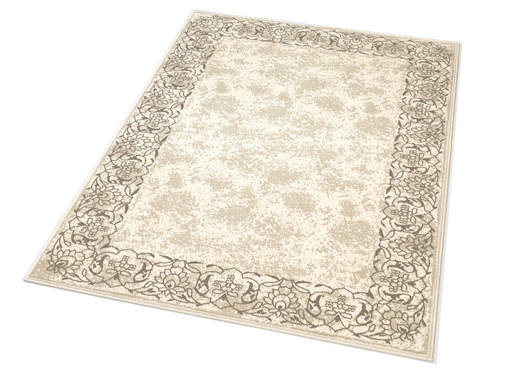 Klassisch - Gewebte Brücken und Teppiche mit Bordüre, in Größe 111 (Brücke, 60x110 cm) bis 298 (Teppich, 280x365 cm), in Farbe TERRA Ansicht 4