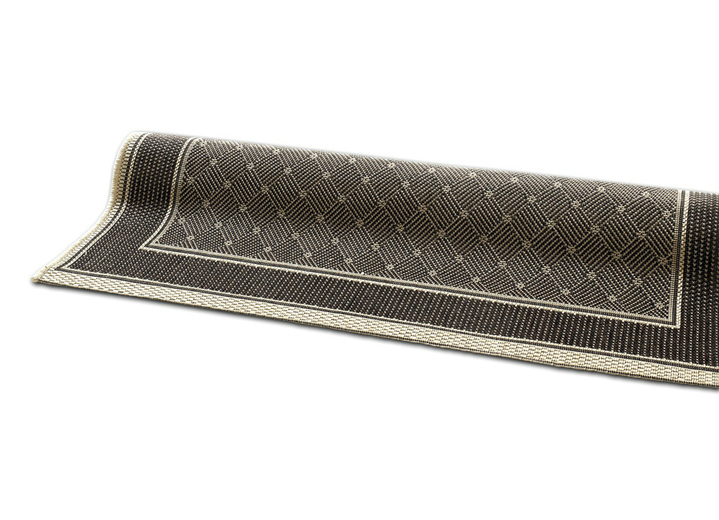 Modern - Brücken und Teppiche in Sisaloptik Ansicht 4 Modern - Brücken und Teppiche in Sisaloptik, in Größe 111 (Brücke, 60x110 cm) bis 282 (Teppich, 200x290 cm), in Farbe BLAU Ansicht 4