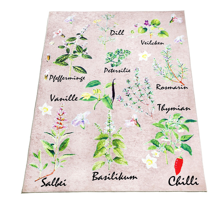 Modern - Küchenläufer und Küchenteppiche, in Größe 102 (Läufer, 60x115 cm) bis 166 (Läufer, 80x200 cm), in Farbe BUNT Ansicht 2