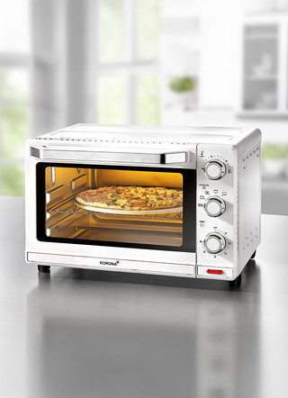 Küchengeräte - KORONA Backofen mit Umluft, in Farbe WEISS