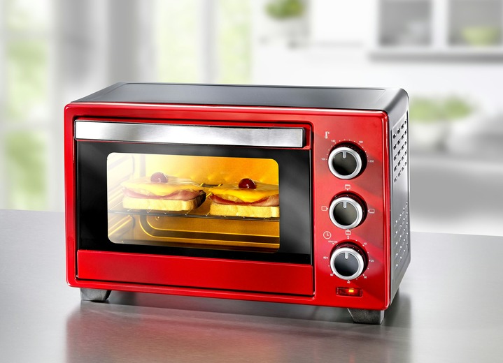 Kochen & Grillen - Multi- und Pizzabackofen – kompakt, praktisch, gut, in Farbe ROT Ansicht 1