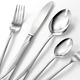 Besteck - Menübesteck aus rostfreiem Edelstahl, in Farbe EDELSTAHL, in Ausführung 30-teilig