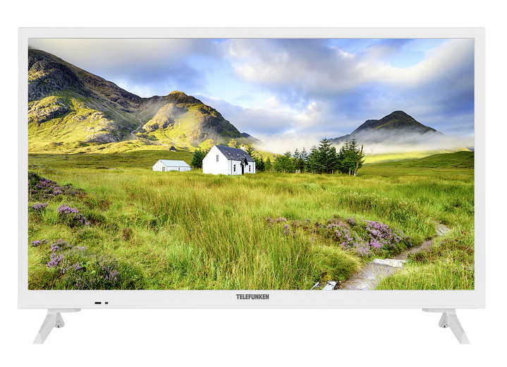 - Telefunken Full-HD-LED-Fernseher, in Farbe WEISS