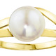 Ringe - Damenring mit Süßwasser-Zuchtperlen-Bouton, in Größe 160 bis 220, in Farbe  – Ansicht 2
