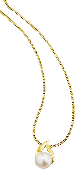 - Anhänger mit Süßwasser-Zuchtperlen-Bouton, in Farbe  Ansicht 2