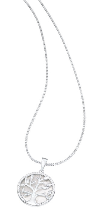 - Anhänger mit dem Bildnis eines Lebensbaumes, in Farbe  Ansicht 2