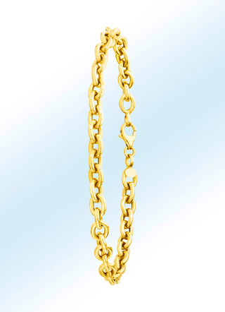 Ankerketten-Armband mit Karabiner