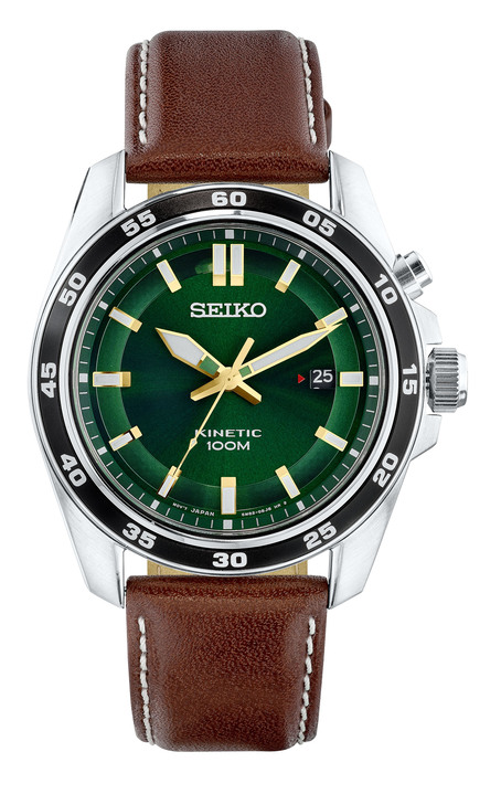 Quartzuhren - Klassische Kinetic-Quartz-Herrenuhr  Ansicht 2 Quartzuhren - Klassische Kinetic-Quartz-Herrenuhr , in Farbe  Ansicht 2