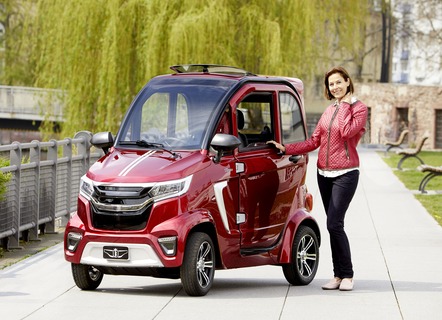 Kabinenroller eLazzy Premium,  4-Rad Elektro-Mobil