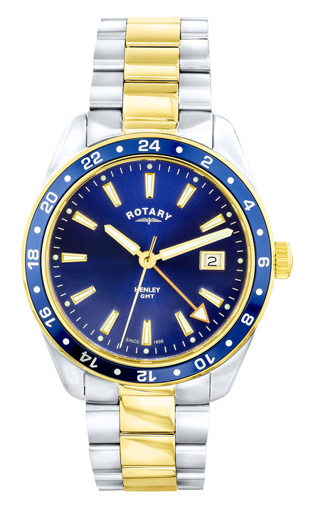 Quartzuhren - Sportliche Herrenuhr aus der Serie Henley, in Farbe BLAU Ansicht 2