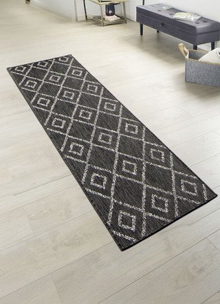 Außenbereich geeignete Läufer im Sisal-Look