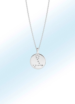 Sternzeichen-Anhänger mit Kette vonSif Jakobs Jewellery