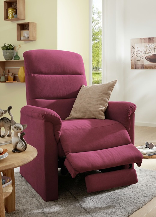 TV-Sessel / Relax-Sessel - Relax-Sessel mit doppelter Federung, in Farbe CAPPUCCINO Ansicht 9