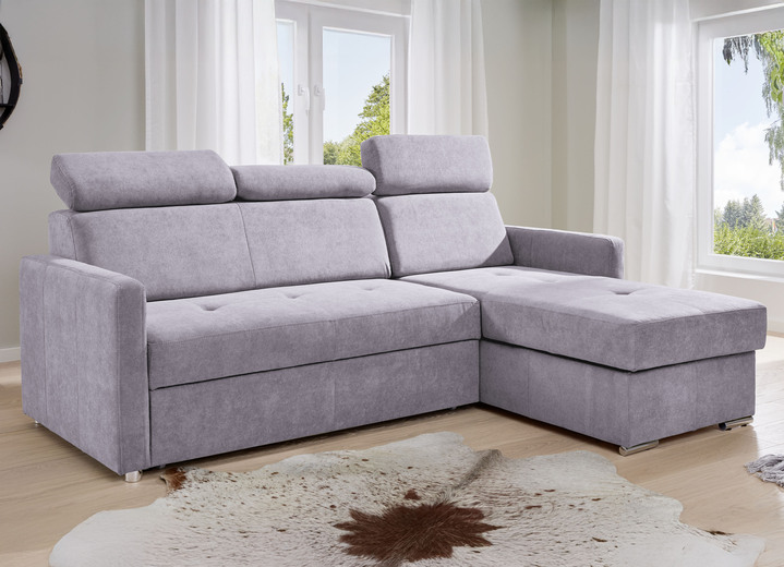 Polsterecken - Funktions-Polsterecke mit Bettkasten, in Farbe VIOLETT Ansicht 4
