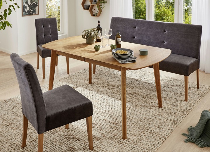 Esszimmermöbel mit naturbelassenem Gestell - Stühle & Sitzbänke | BADER