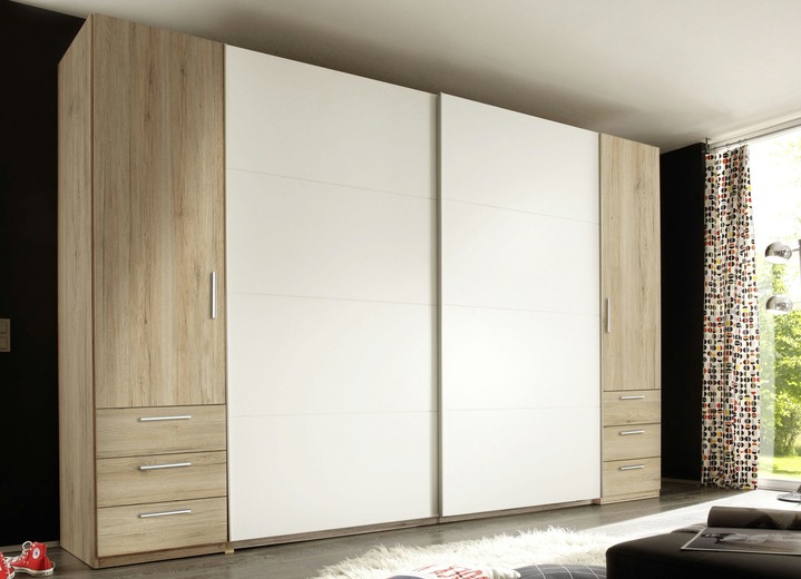 Schwebeturenschrank Mit 2 Drehturen Und 2 Schwebeturen Schranke