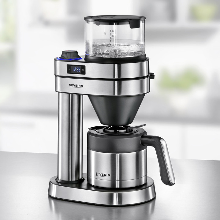Severin Ka5761 Kaffeemaschine Mit Edelstahl Thermokanne Haushaltsgerate Bader