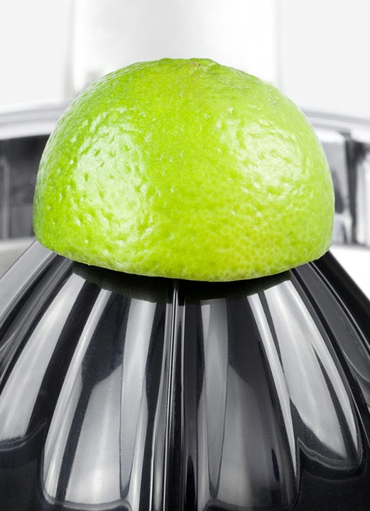 Haushaltshelfer - Caso CP300 Zitruspresse für alle Zitrusfrüchte, in Farbe EDELSTAHL-SCHW. Ansicht 2