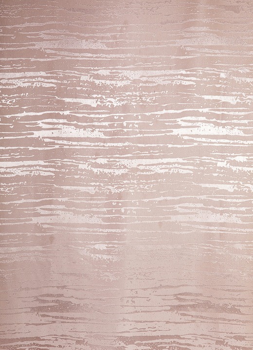 - Übergardine aus Dekostoff, in Größe 358 (H145xB140 cm) bis 456 (H245xB140 cm), in Farbe ROSÉ Ansicht 2