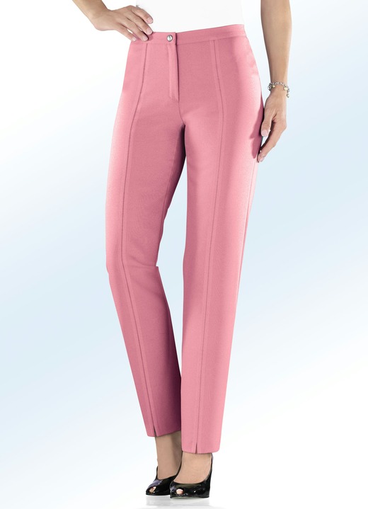 Hosen - Hose mit Stretchbund Ansicht 3 Hosen - Hose mit Stretchbund, in Größe 018 bis 235, in Farbe BLEU Ansicht 3