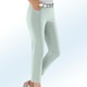 Hosen - Hose in 7/8-Länge mit silberfarbenem Galonstreifen, in Größe 017 bis 052, in Farbe MINT
