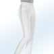 Hosen - Hose mit effektvollen Zierbändern – Farbe WEISS – Ansicht 1 Hosen - Hose mit effektvollen Zierbändern, in Größe 017 bis 052, in Farbe WEISS – Farbe WEISS – Ansicht 1
