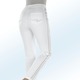 Hosen - Hose mit effektvollen Zierbändern – Farbe WEISS – Ansicht 2 Hosen - Hose mit effektvollen Zierbändern, in Größe 017 bis 052, in Farbe WEISS – Farbe WEISS – Ansicht 2