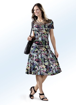 Kleid mit Netzeinsatz