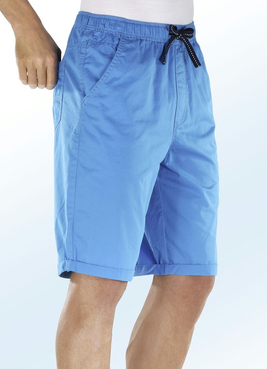 Schlupf Bermudas Mit Kordelzug In 3 Farben Hosen Bader