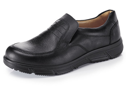 GINO GALANTE, bequeme Herren-Slipper, Weite K, mit herausnehmbarem Fußbett